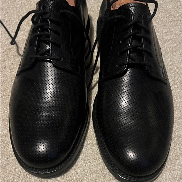 Grenson Black Perforated Derbys - Picture 2 of 8